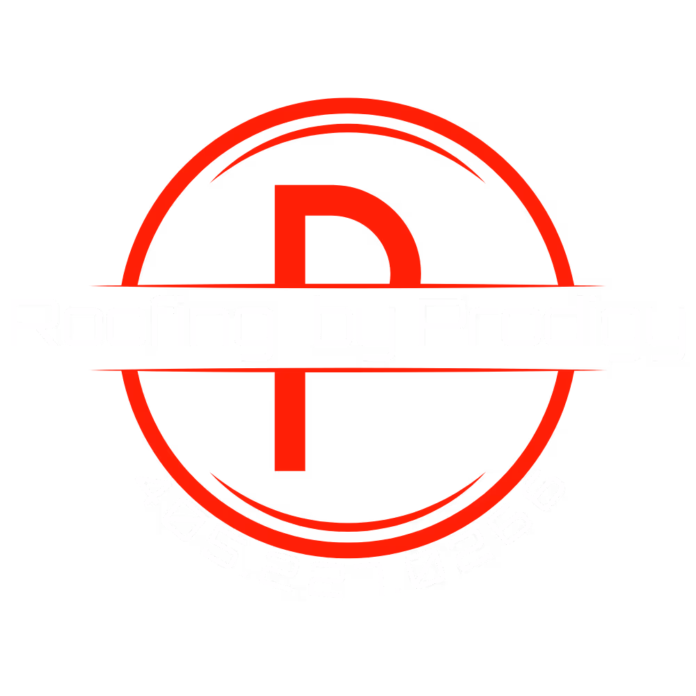 The logo for Roofing by Prodigy Restoration.